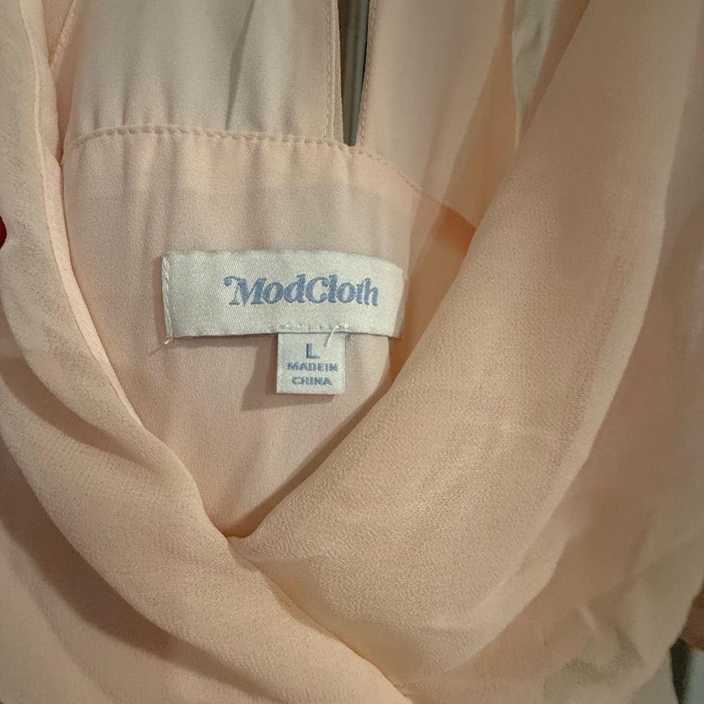 NEW - Modcloth Cream Maxi Dress - Picture 10 of 13